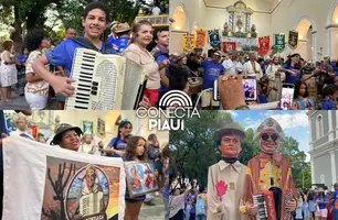 17ª Procissão das Sanfonas homenageia 80 anos de Gonzaguinha em Teresina (Foto: Conecta Piauí)