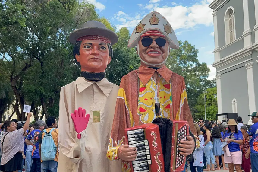 17ª Procissão das Sanfonas homenageia 80 anos de Gonzaguinha em Teresina