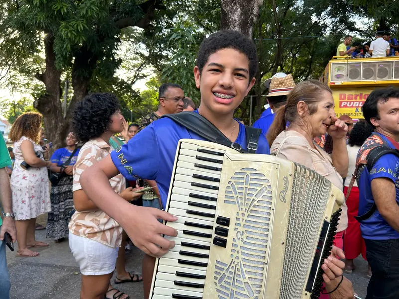 17ª Procissão das Sanfonas homenageia 80 anos de Gonzaguinha em Teresina