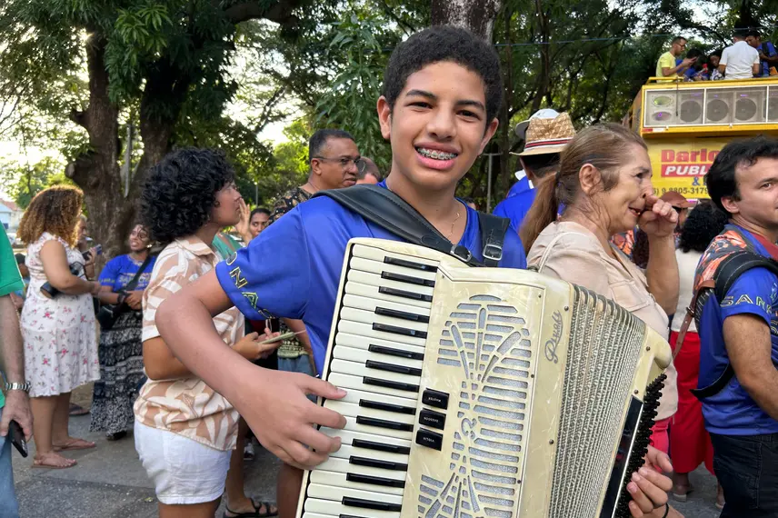 17ª Procissão das Sanfonas homenageia 80 anos de Gonzaguinha em Teresina