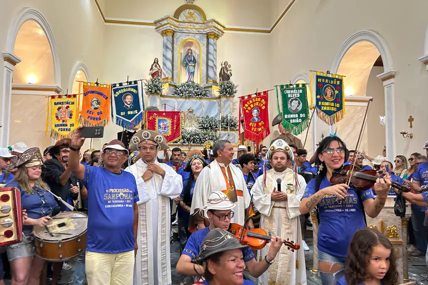 17ª Procissão das Sanfonas homenageia 80 anos de Gonzaguinha em Teresina