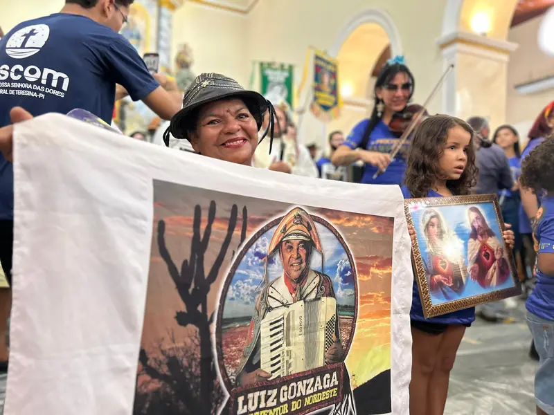 17ª Procissão das Sanfonas homenageia 80 anos de Gonzaguinha em Teresina
