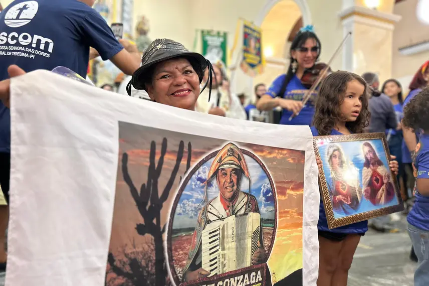 17ª Procissão das Sanfonas homenageia 80 anos de Gonzaguinha em Teresina