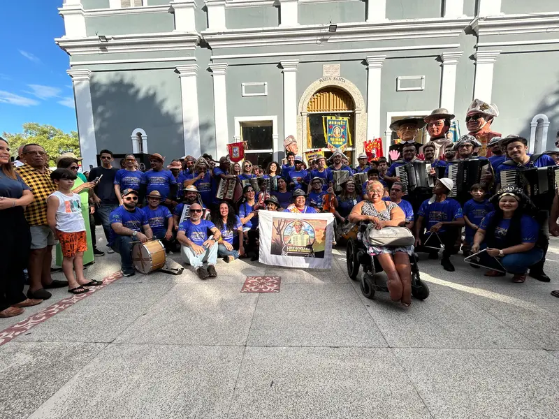 17ª Procissão das Sanfonas homenageia 80 anos de Gonzaguinha em Teresina