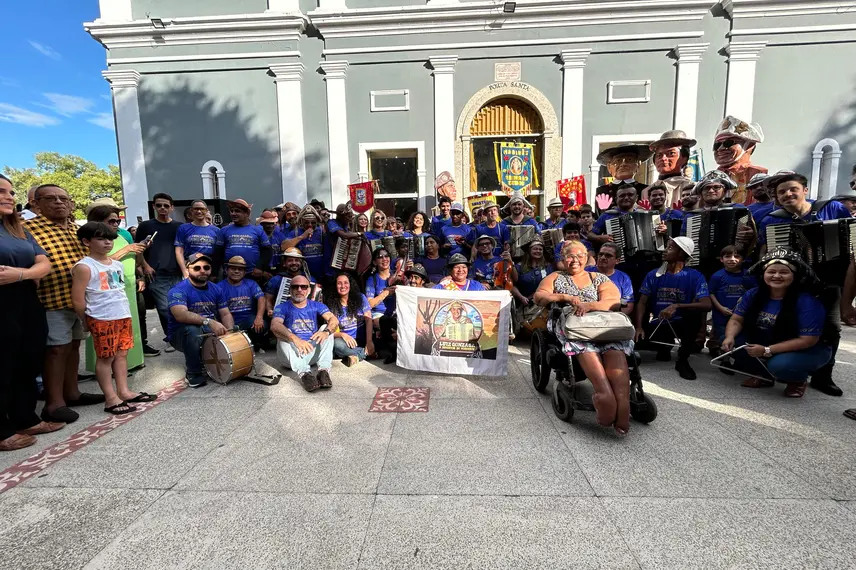 17ª Procissão das Sanfonas homenageia 80 anos de Gonzaguinha em Teresina