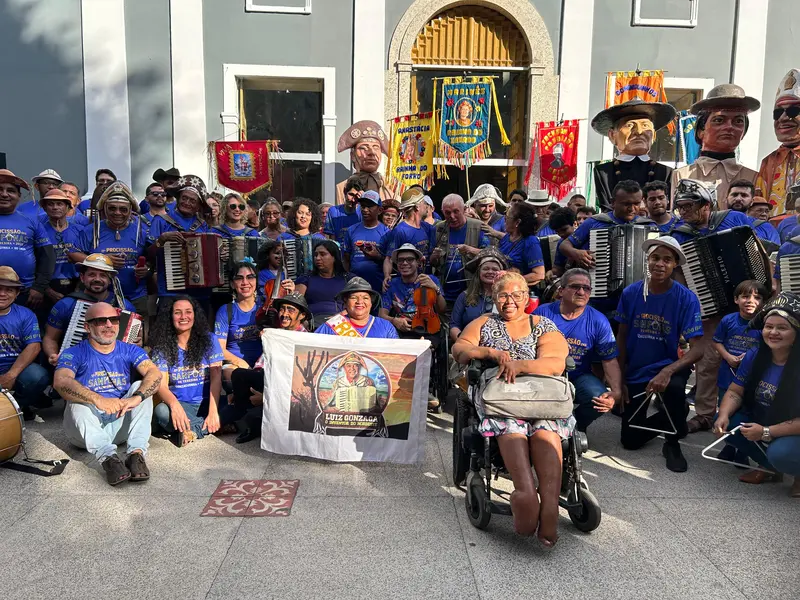 17ª Procissão das Sanfonas homenageia 80 anos de Gonzaguinha em Teresina