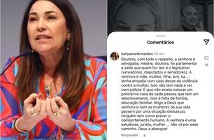 Advogada reage a publicação de Margarete Coelho: 'Tenha empatia' (Foto: Reprodução)