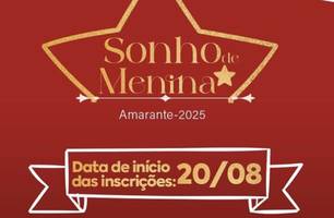 Amarante abre inscrições para o Sonho de Menina 2025 (Foto: Reprodução/Redes sociais)