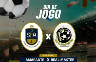 Amarante x Real Master (Foto: Reprodução/Redes sociais)