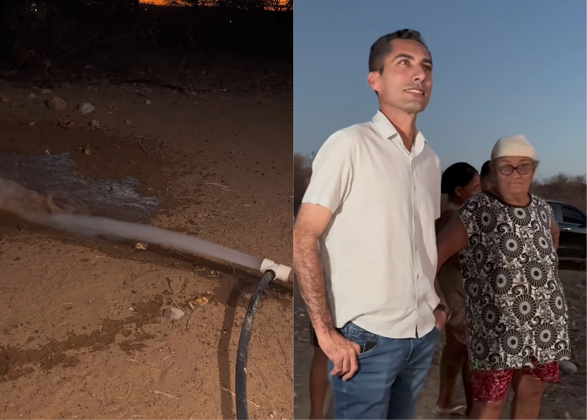 Após 47 anos, povoado Recreio celebra chegada de água encanada, em Paulistana