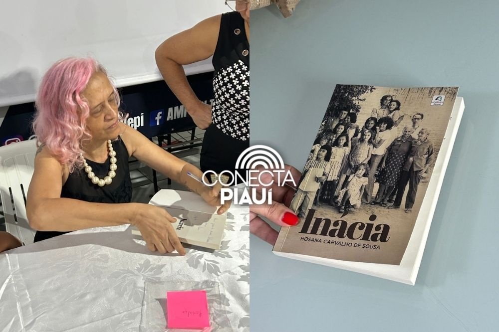 Artesã do Parque Piauí lança livro sobre a saga de sua família em fuga da seca