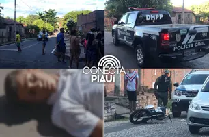 Ataque a tiros deixa um morto e outro ferido no bairro Pedro Mole (Foto: kilson Dione-Conecta Piauí)
