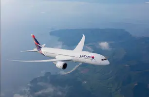 Avião (Foto: Reprodução/Latam)