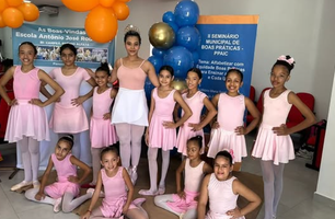 Balé do SCFV encanta público no II Seminário de Boas Práticas em Anísio de Abreu (Foto: Reprodução/Redes sociais)