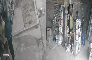 Bandidos assaltam casa de construção e agridem dono na zona Sul de Teresina (Foto: Reprodução)