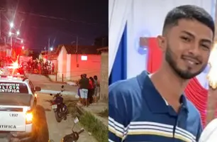 Barbeiro morto em Teresina já havia sido preso e alertado a não atender 'rivais' (Foto: Reprodução/Repórter 12/Conecta Piauí)