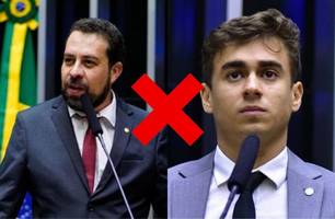 Boulos e Nikolas protagonizam debate acalorado sobre julgamento de Bolsonaro (Foto: Reprodução/ Câmara dos Deputados)