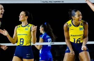 Brasil estreia com vitória no Mundial de Vôlei e lidera Grupo C (Foto: Divulgação/ volleyball world)