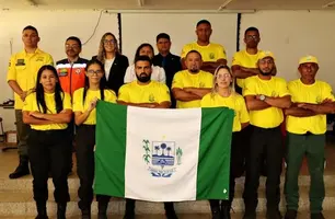 Brigada de Aroazes participa do I Fórum do Vale do Sambito para combate a incêndios (Foto: Reprodução/Redes sociais)