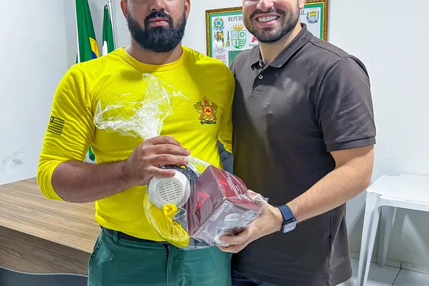 Brigada de Incêndio de Aroazes recebe novos equipamentos de proteção