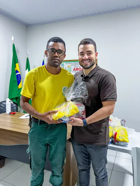 Brigada de Incêndio de Aroazes recebe novos equipamentos de proteção