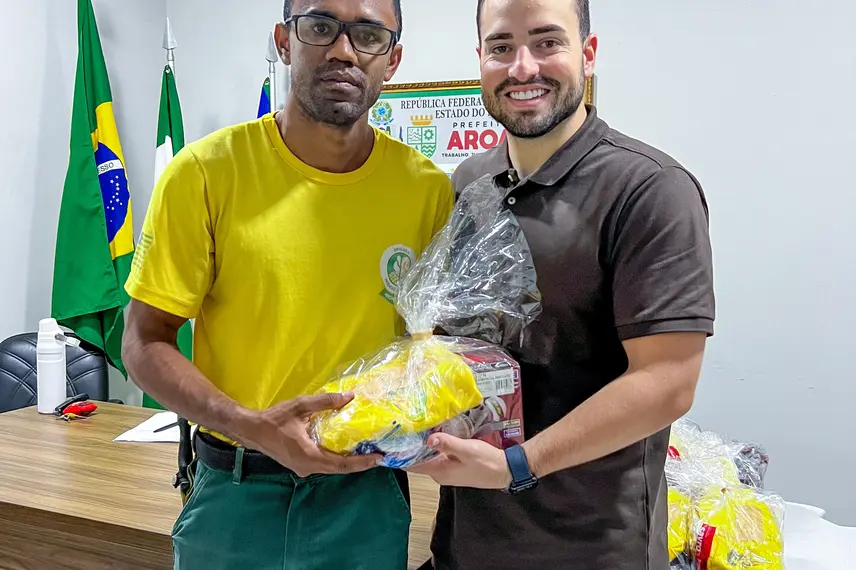 Brigada de Incêndio de Aroazes recebe novos equipamentos de proteção