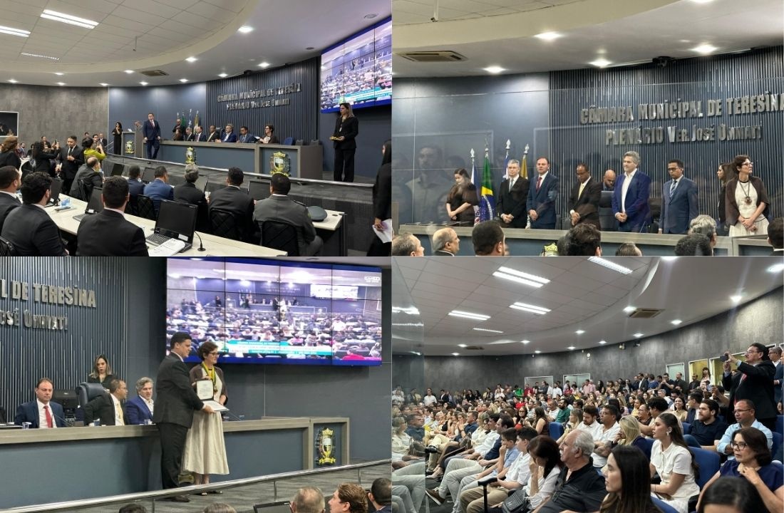 Câmara Municipal de Teresina realiza solenidade de entrega da Medalha do Mérito Legislativo de 2025