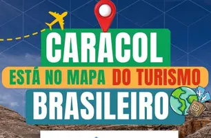 Caracol é incluída no Mapa do Turismo Brasileiro e ganha destaque nacional (Foto: Reprodução)