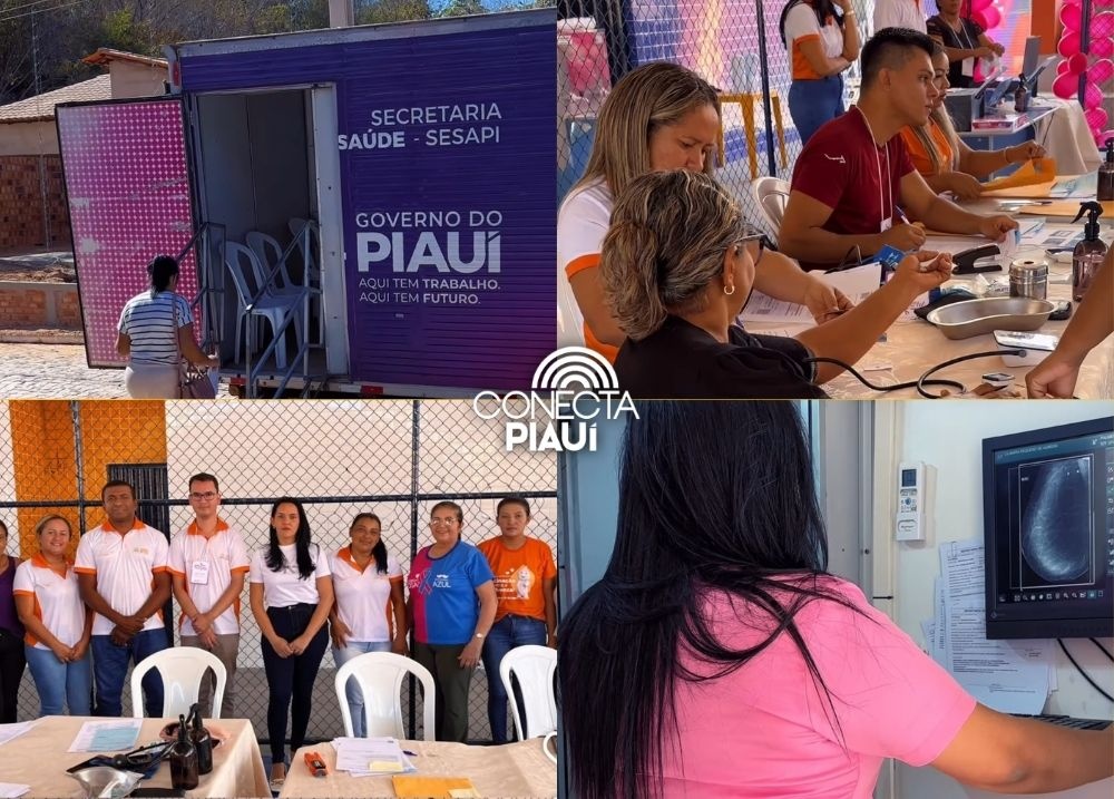 Carreta da Mamografia beneficia cerca de 191 mulheres em Palmeira do Piauí