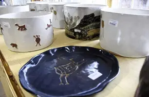 Cerâmica Serra da Capivara leva arte piauiense a grandes mercados nacionais (Foto: Reprodução)