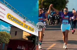 Cocal de Telha realiza corrida contra violência à mulher (Foto: Reprodução)