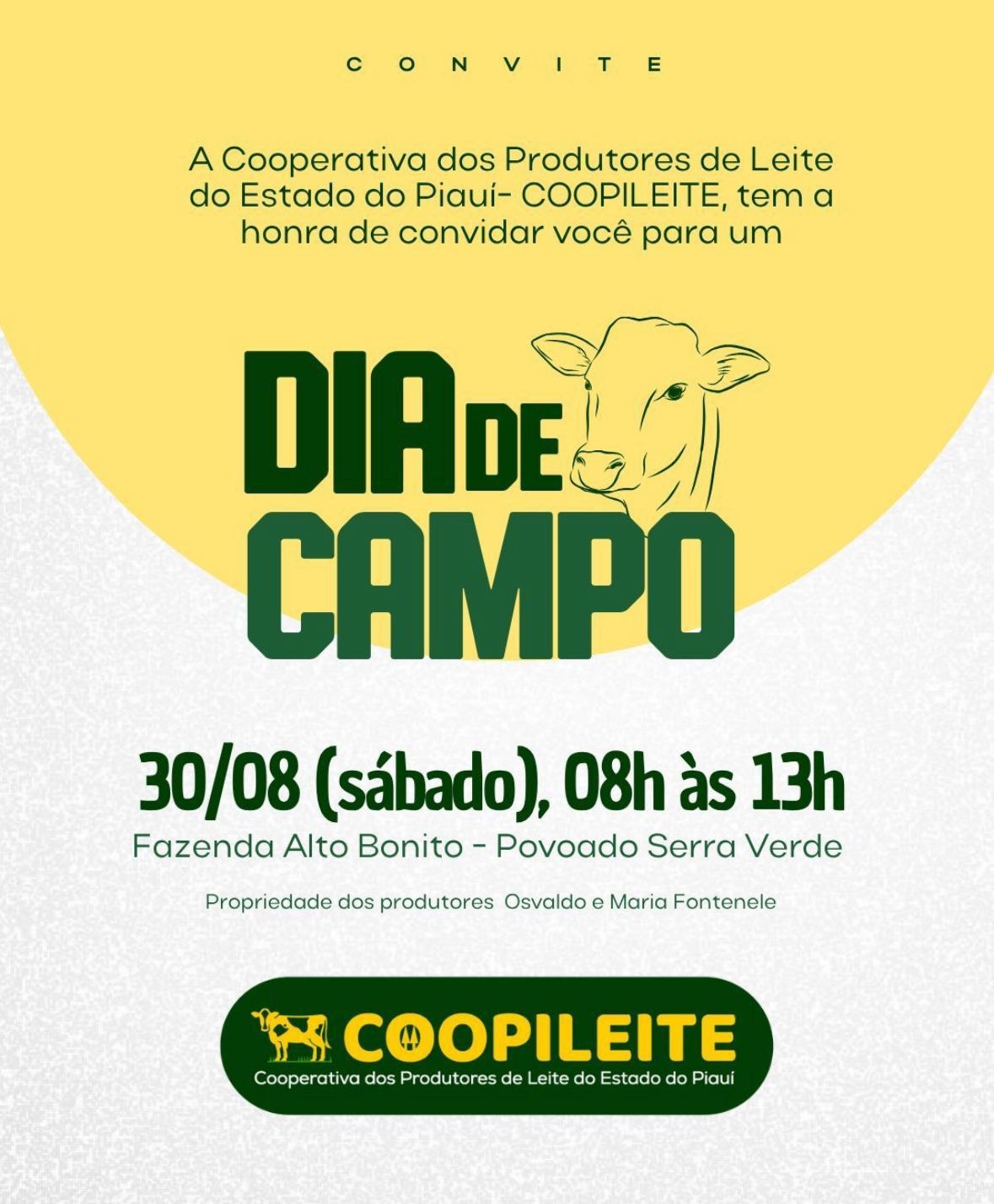 Com Dia de Campo, produtores de leite lançam Coopileite no Piauí