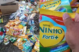 'Crianças passando fome e jogam comida no mato', denuncia professor em Campo Maior (Foto: Reprodução/Instagram)