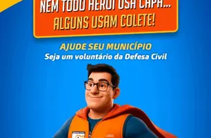 Defesa Civil abre inscrição para voluntários em prevenção e resposta a emergências (Foto: Divulgação)