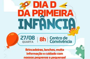 Dia D da Primeira Infância promove diversão e cuidados com a saúde das crianças (Foto: Reprodução/Redes sociais)