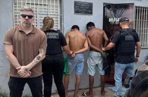 Dois homens são presos suspeitos de série de furtos na cidade de Altos (Foto: Reprodução)