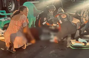 Empresário fica gravemente ferido após colisão na BR-343 em Campo Maior (Foto: Reprodução)