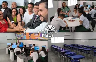 Escola Santa Fé é reinaugurada com investimento de R$ 2,5 milhões em Teresina (Foto: Conecta Piauí)