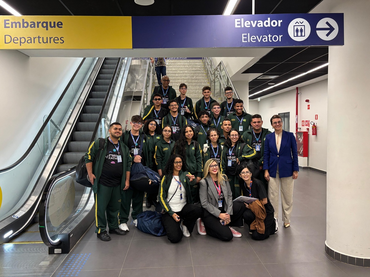 Estudantes da rede estadual embarcam para intercâmbio educacional na Alemanha