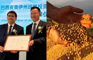 Exportações do Piauí foram 20 vezes maiores para a China do que para os EUA (Foto: Reprodução/Governo do Piauí)