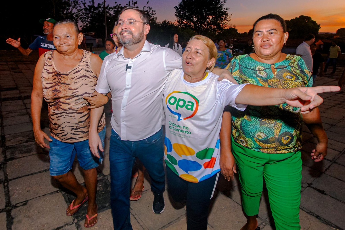 Fábio Novo durante entregas do OPA.