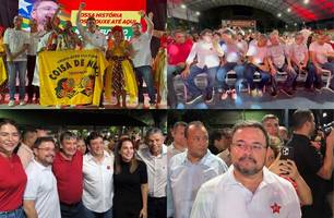 Fábio Novo toma posse como presidente estadual do PT em evento nesta sexta (28/08) (Foto: Conecta Piauí)