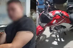 Homem é preso em bar após comparsa ser apreendido com arma em Campo Maior (Foto: Reprodução)