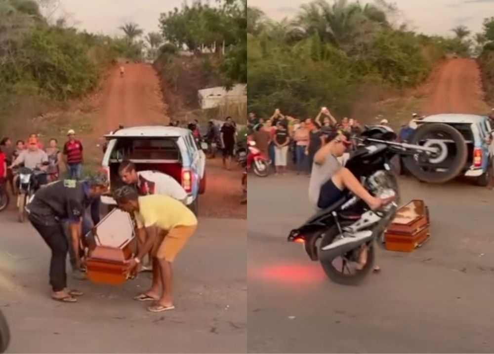 Homem morre e amigos fazem 'o grau' em homenagem e vídeo gera polêmica no MA