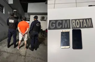 Homem recém-liberto é preso por trocar celular roubado por sexo em José de Freitas (Foto: Divulgação/PMPI)
