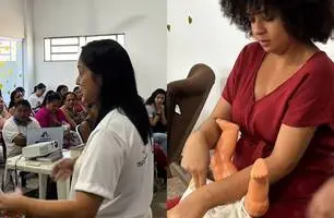 Hugo Napoleão Promove Ação do Agosto Dourado em Morro do Chapéu do Piauí (Foto: Conecta Piauí)