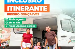Inclusão Itinerante leva serviços essenciais para a população de Ribeiro Gonçalves (Foto: Reprodução)