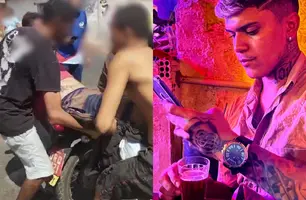 Jovem baleado na cabeça na zona Sudeste de Teresina (Foto: Reprodução/Instagram)