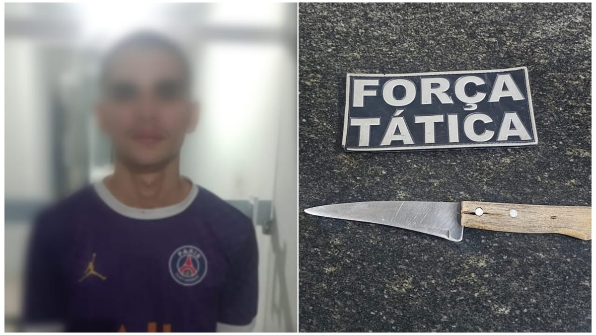 Jovem é preso após esfaquear padrasto durante discussão familiar em Campo Maior