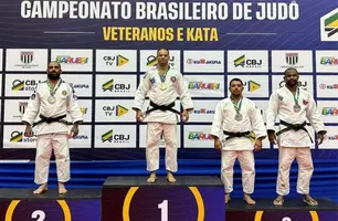 Judoca piauiense Stanley conquista mais um título nacional de Judô em São Paulo (Foto: Reprodução)